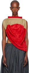 Kiko Kostadinov Sleeveless T-shirt In Multi