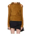Kiko Kostadinov Tan Shikari T-shirt In Brown