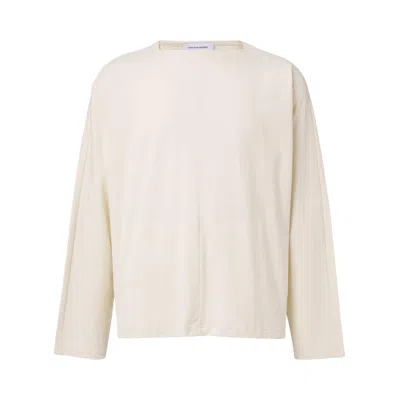 Pre-owned Kiko Kostadinov Tomelilla Top 'ivory' | Cream | Men's Size 48