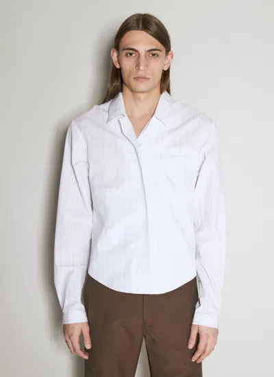 Kiko Kostadinov Tonino Shirt Jacket In White