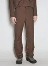 Kiko Kostadinov Tonino Utility Trousers In Brown