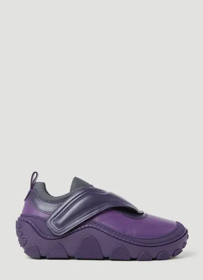 Kiko Kostadinov Tonkin Leather Sneakers In Purple