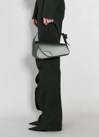Kiko Kostadinov Trivia Shoulder Bag In Gray