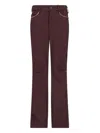 Kiko Kostadinov Burgundy Ohne K-dart Trousers In Brown
