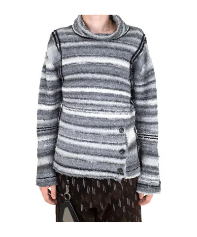 Kiko Kostadinov Turtleneck Sweater In Gray