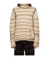 Kiko Kostadinov Beige Scarpitta Turtleneck In Nude