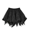 Kiko Kostadinov Black Uhura Circle Midi Skirt In Black