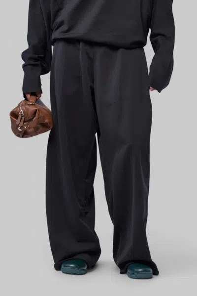 Kiko Kostadinov Veleka Wide Trousers In Black