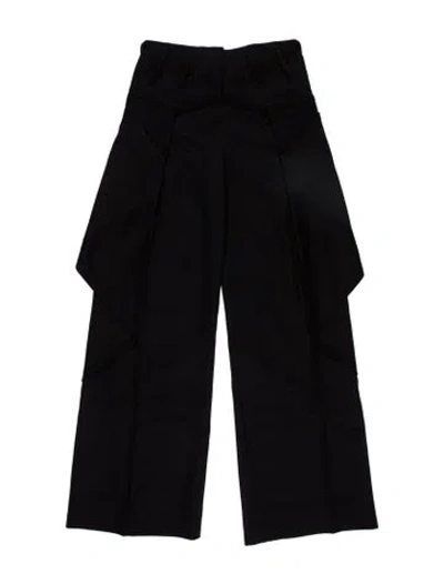 Pre-owned Kiko Kostadinov Wide Leg Pants In Black