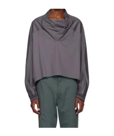Kiko Kostadinov Wide Shirt In Gray