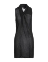 Kiko Kostadinov Woman Mini Dress Black Size 6 Viscose, Polyester In Black