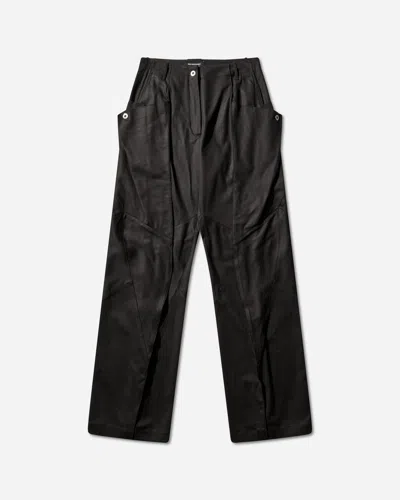 Kiko Kostadinov Women S Centennial Trousers Washed Anthracite In Black