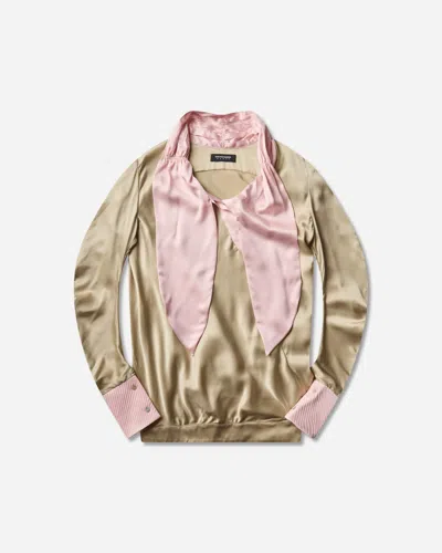 Kiko Kostadinov Women S Evelyn Blouse Pebble In Grey