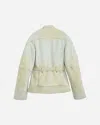 Kiko Kostadinov Women S Levi's Carina Waisted Jacket Light Indigo Wash In Neutral