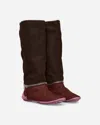 Kiko Kostadinov Women S Modular Driving Boots Espresso In Brown