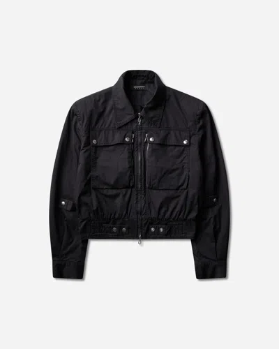 Kiko Kostadinov Women S Peregrine Jacket Stone Washed Charcoal In Black