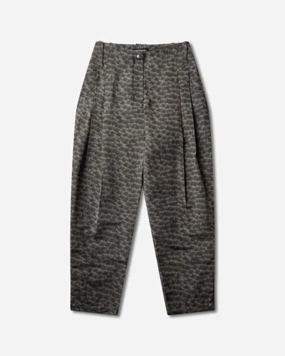 Kiko Kostadinov Women S Peregrine Trousers Feather Print In Brown