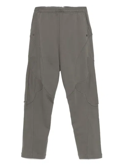 Kiko Kostadinov X Fox Lab Fleece Track Pants In Grey