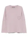 Kiko Kostadinov X Fox Lab Long-sleeves T-shirt In Purple
