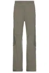 Kiko Kostadinov X Fox Racing Fleece Pants In Dark Stone