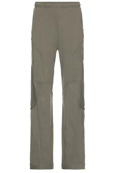 Kiko Kostadinov X Fox Racing Fleece Pants In Dark Stone