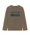 Kiko Kostadinov X Fox Racing Long Sleeve Tee Shirt In Graphite
