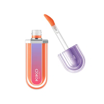Kiko Milano 3d Hydra Xtreme Plumping Lip Gloss - Limited Edition 6ml (various Shades) - 08 Sparkle Orange