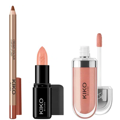 Kiko Milano Creamy Nude Lip Trio