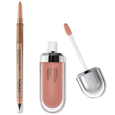 Kiko Milano Exclusive Nude Lip Essentials Duo In Brown