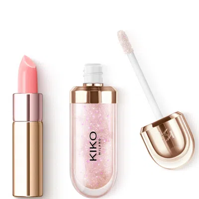 Kiko Milano Exclusive Pretty In Pink Lip Duo In White