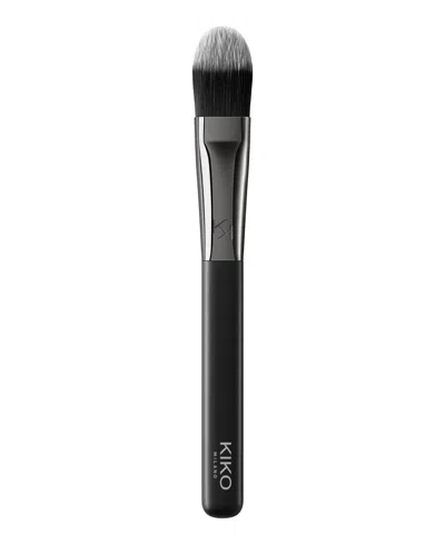 Kiko Milano Face Flat Foundation Brush In Transparent