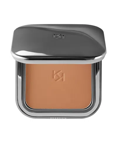Kiko Milano Flawless Fusion Bronzer Powder, 0.42 Oz. In Brown