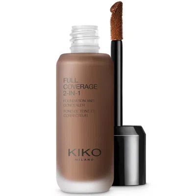 Kiko Milano Full Coverage 2-in-1 Foundation And Concealer 25ml (various Shades) - 200 Neutral In White