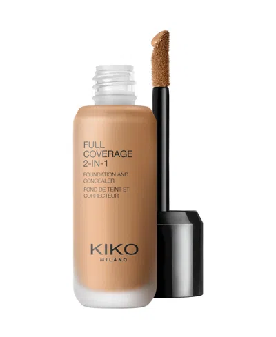 Kiko Milano Full Coverage 2-in-1 Foundation And Concealer, 0.85 Oz.