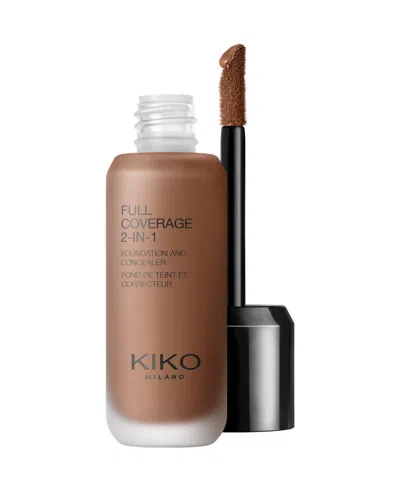 Kiko Milano Full Coverage 2-in-1 Foundation And Concealer, 0.85 Oz.