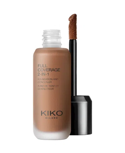 Kiko Milano Full Coverage 2-in-1 Foundation And Concealer, 0.85 Oz.