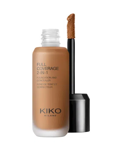 Kiko Milano Full Coverage 2-in-1 Foundation And Concealer, 0.85 Oz.