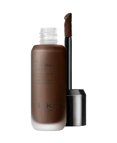 Kiko Milano Full Coverage 2-in-1 Foundation And Concealer, 0.85 Oz.