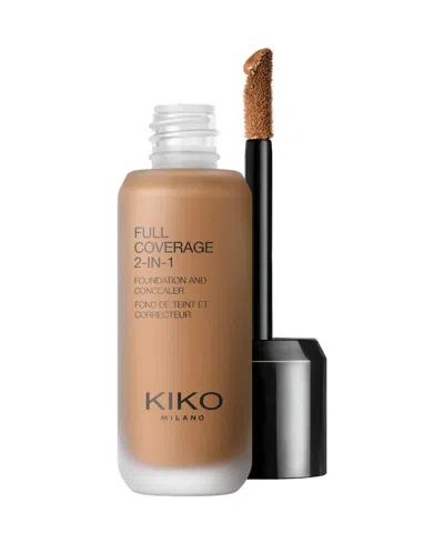 Kiko Milano Full Coverage 2-in-1 Foundation And Concealer, 0.85 Oz.