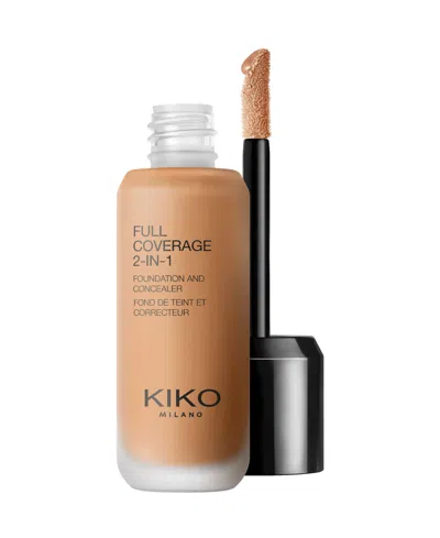 Kiko Milano Full Coverage 2-in-1 Foundation And Concealer, 0.85 Oz.