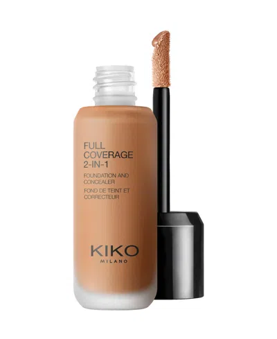 Kiko Milano Full Coverage 2-in-1 Foundation And Concealer, 0.85 Oz.