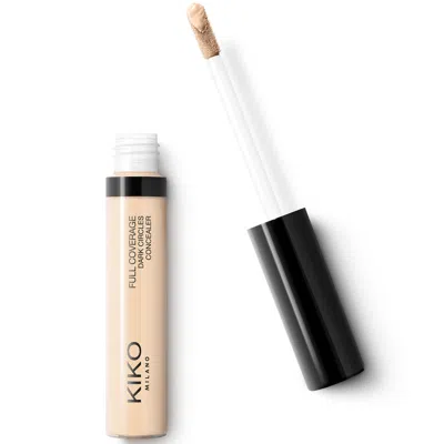 Kiko Milano Full Coverage Dark Circles Concealer 8ml (various Shades) - 01 Light Sand In White