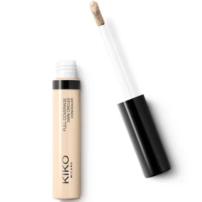 Kiko Milano Full Coverage Dark Circles Concealer 8ml (various Shades) - 13 Chantilly In White