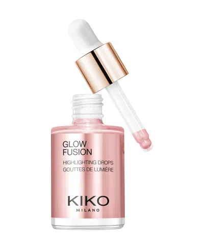 Kiko Milano Glow Fusion Highlighting Drops, 0.32 Oz. In Transparent