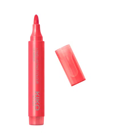 Kiko Milano Long Lasting Color Lip Marker, 0.08 Oz. In Red