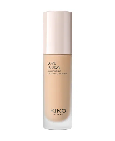 Kiko Milano Love Fusion 24-hour Moisture Radiant Foundation, 1.01 Oz.
