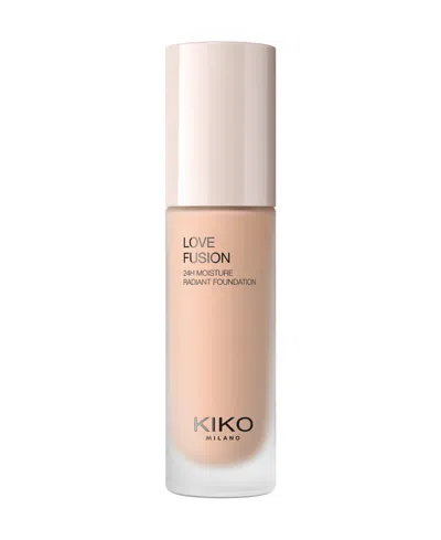 Kiko Milano Love Fusion 24-hour Moisture Radiant Foundation, 1.01 Oz.