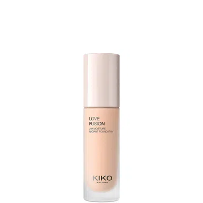 Kiko Milano Love Fusion Radiant Foundation 30ml (various Shades) - 2.7 Warm Gold