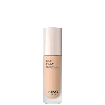 Kiko Milano Love Fusion Radiant Foundation 30ml (various Shades) - 4 Warm Gold In Neutral