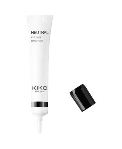 Kiko Milano Neutral Eye Base, 0.33 Oz. In Transparent